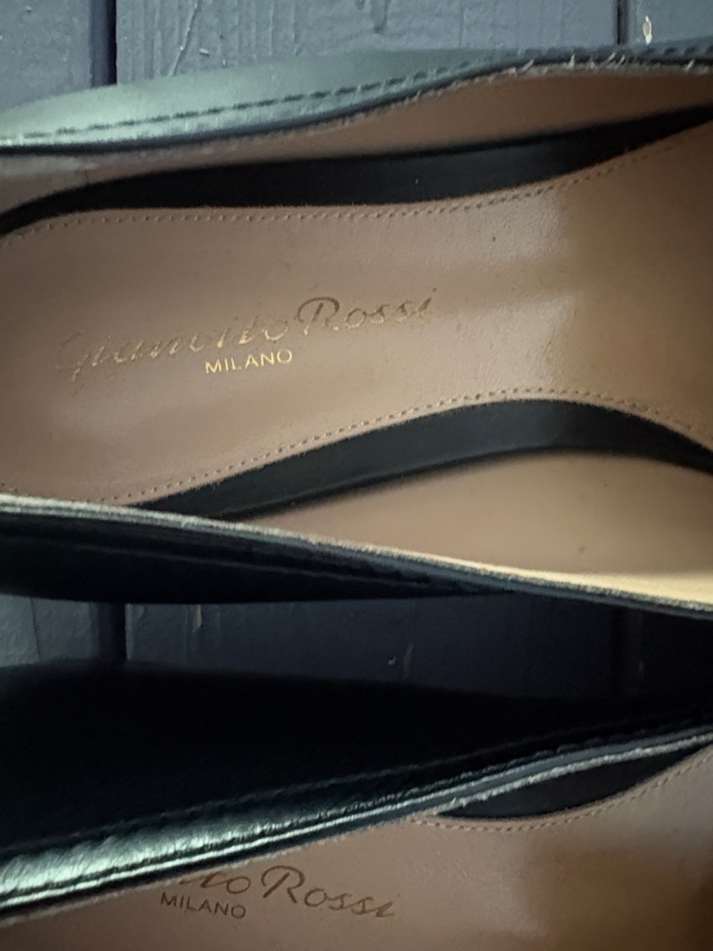 Gianvito Rossi Women’s Black Leather Buckle Loafers - Picture 5 of 7